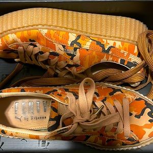 Rihanna Fenty Puma Camo Creepers